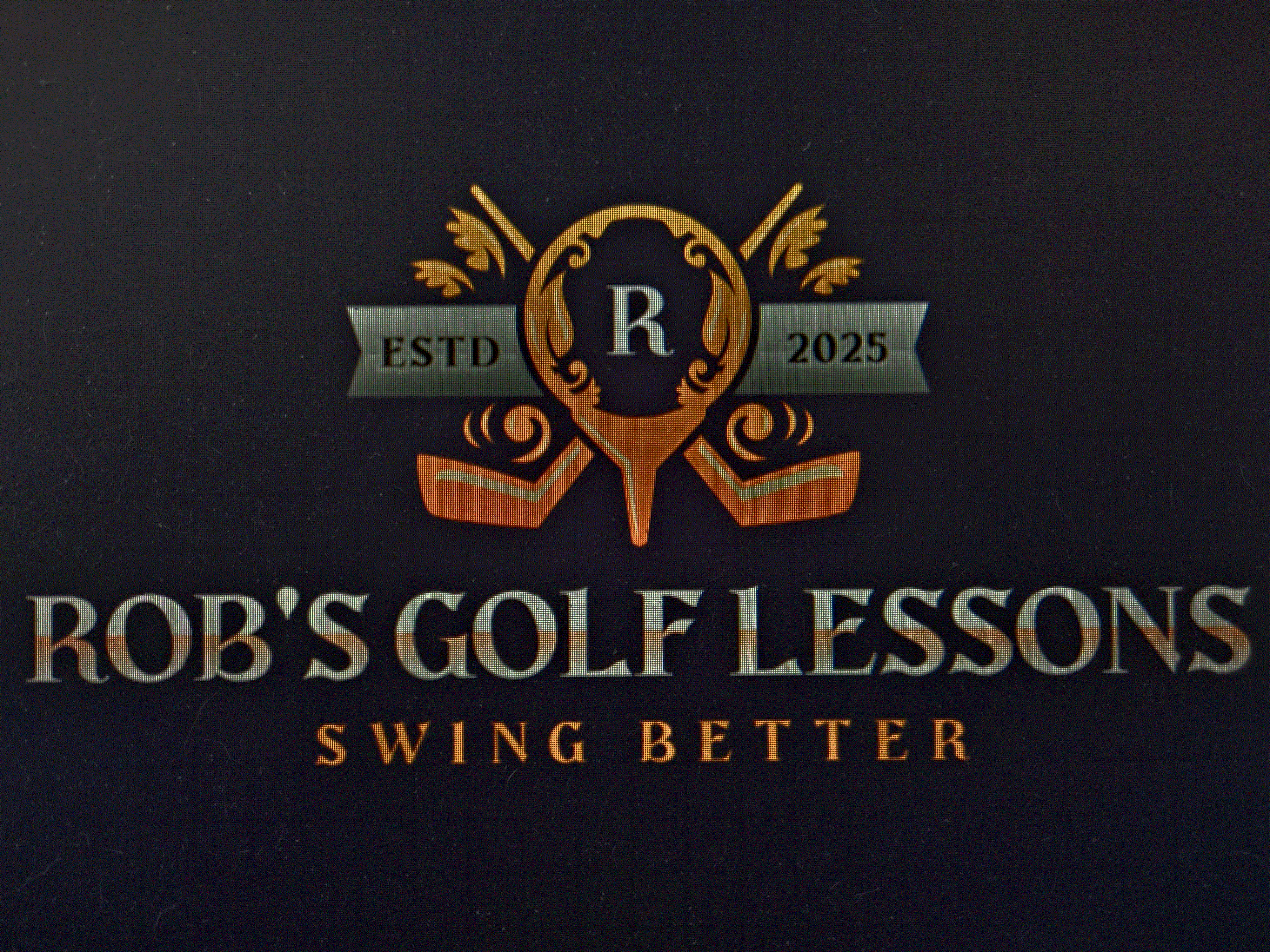 Rob's Golf Lessons Logo